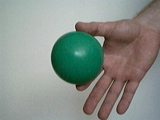 Green ball to be detected