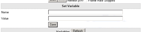 MSRS set variable interface