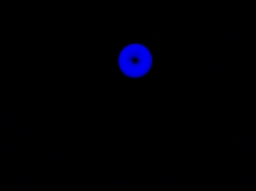 Detected blue ball